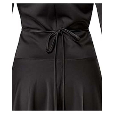 Beetlejuice Lydia Women Black Dress Cosplay Costume Halloween Carnival Outfit