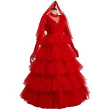 Beetlejuice Lydia Dress Christmas Cosplay Costume Halloween Carnival Outfit