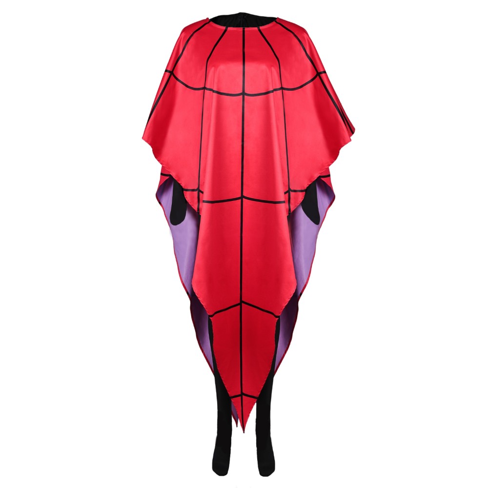 Beetlejuice Beetlejuice Lydia Deetz Red Shawl Set Suit Cosplay Costume Halloween Carnival Outfit