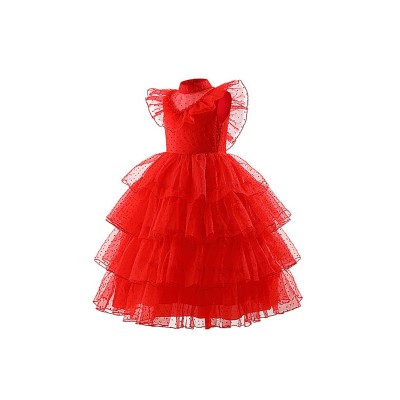 Beetlejuice Beetlejuice Lydia Deetz Girls Mesh Wedding Dress Suit Cosplay Costume Halloween Carnival Outfit
