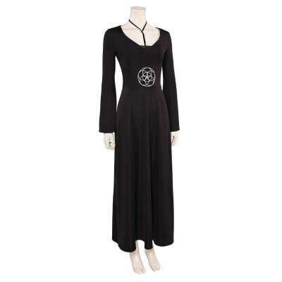 Beetlejuice Beetlejuice Lydia Deetz Black Dress Suit Cosplay Costume Halloween Carnival Outfit