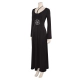 Beetlejuice Beetlejuice Lydia Deetz Black Dress Suit Cosplay Costume Halloween Carnival Outfit