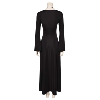 Beetlejuice Beetlejuice Lydia Deetz Black Dress Suit Cosplay Costume Halloween Carnival Outfit