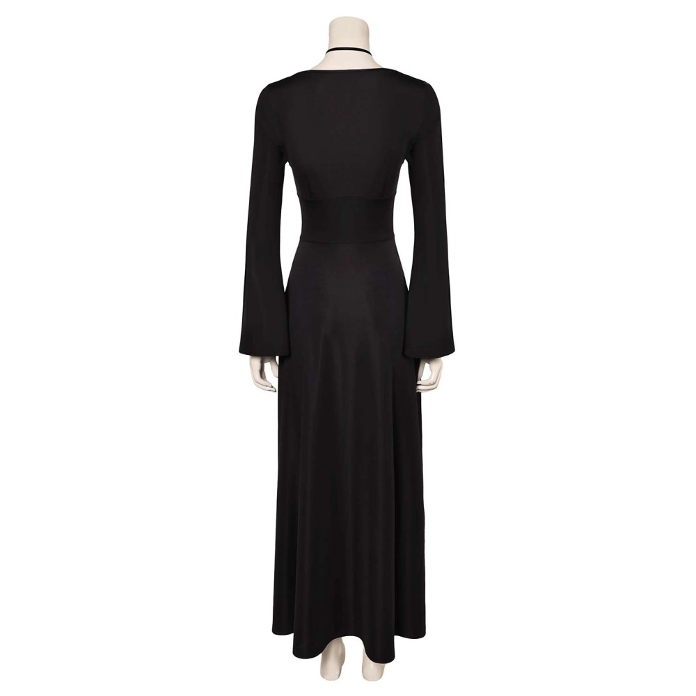 Beetlejuice Beetlejuice Lydia Deetz Black Dress Suit Cosplay Costume Halloween Carnival Outfit
