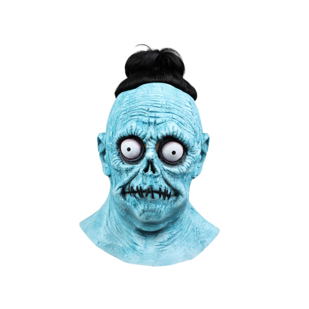 Beetlejuice Beetlejuice Bob-Shrinker Shrunken Head Latex Masks Helmet Masquerade Party Props Cosplay Costume Halloween Carnival