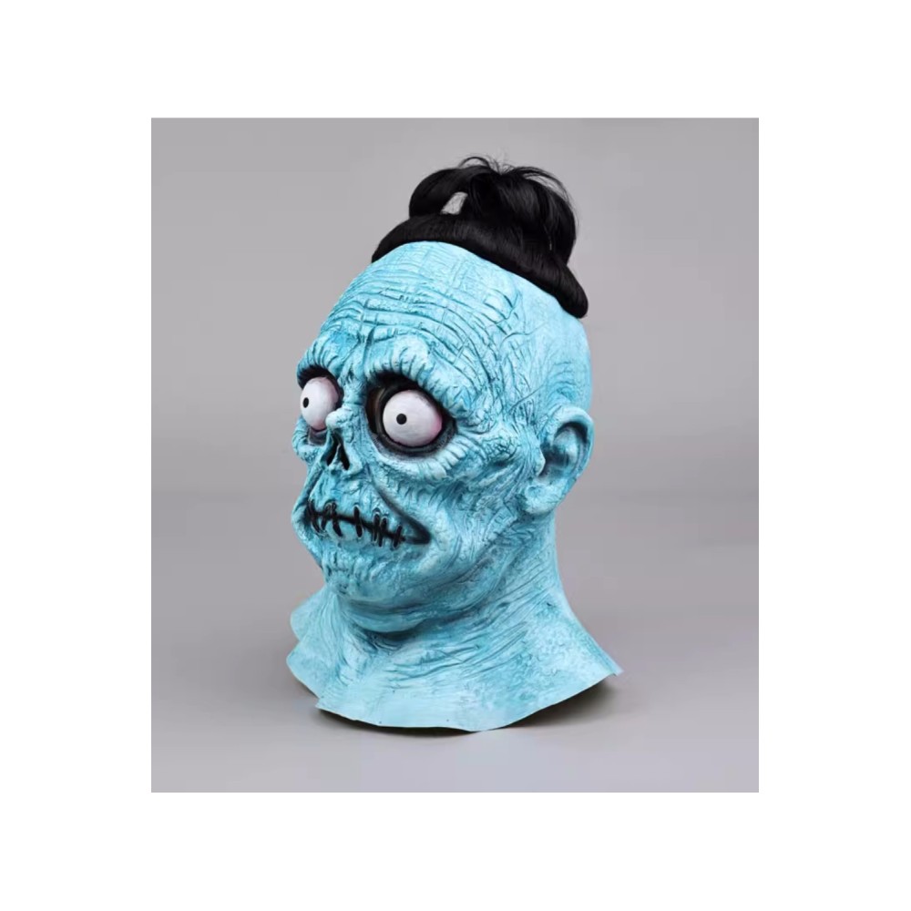 Beetlejuice Beetlejuice Bob-Shrinker Shrunken Head Latex Masks Helmet Masquerade Party Props Cosplay Costume Halloween Carnival