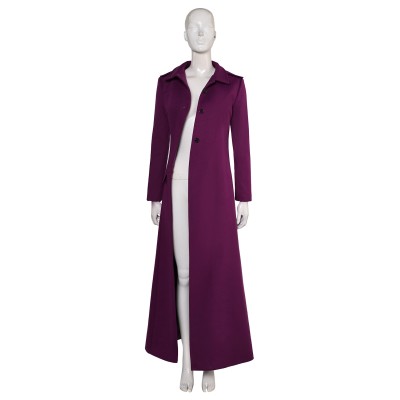 Beetlejuice Beetlejuice Astrid Deetz Purple Women Coat Suit Cosplay Costume Halloween Carnival Outfit