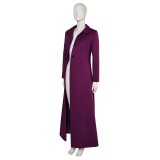 Beetlejuice Beetlejuice Astrid Deetz Purple Women Coat Suit Cosplay Costume Halloween Carnival Outfit
