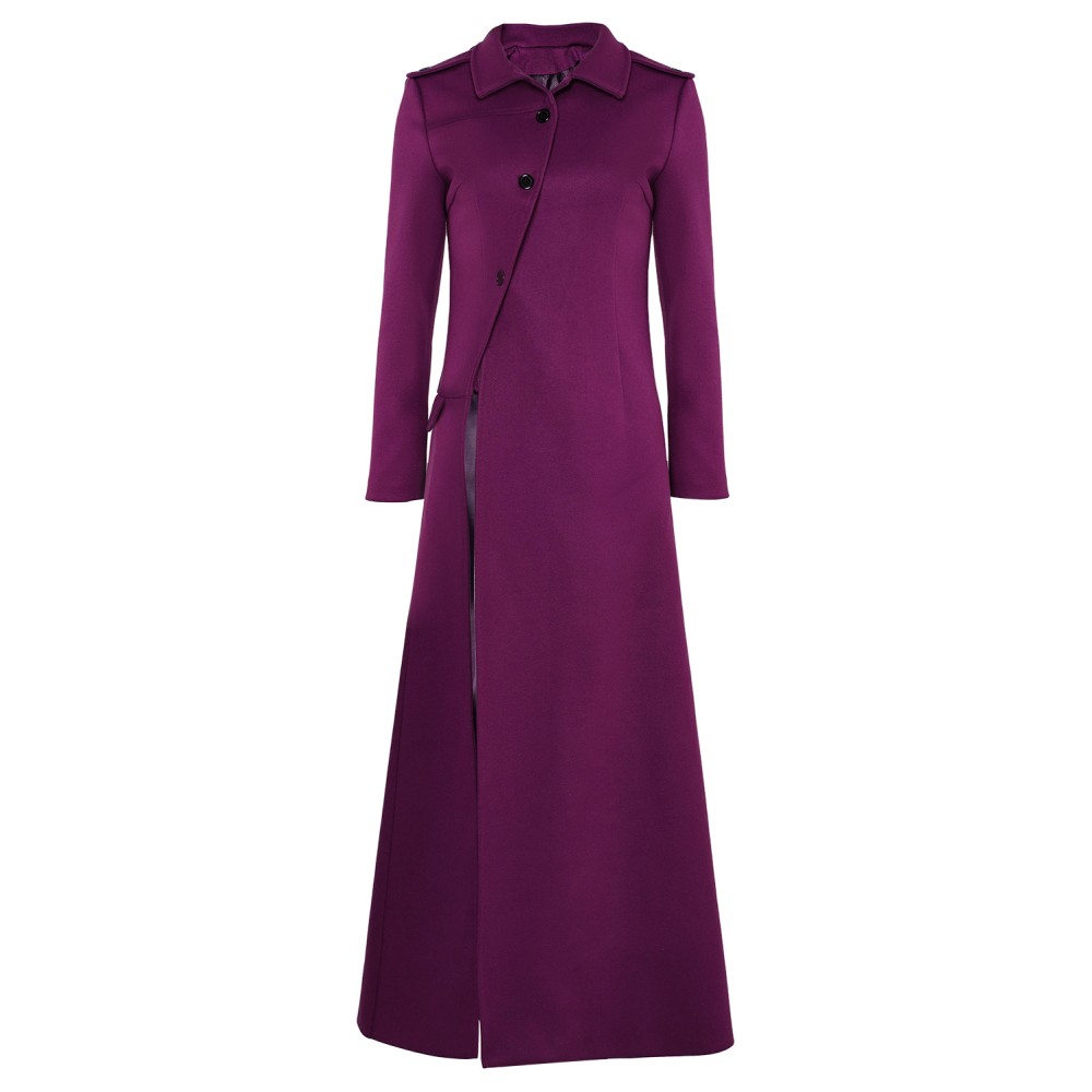 Beetlejuice Beetlejuice Astrid Deetz Purple Women Coat Suit Cosplay Costume Halloween Carnival Outfit