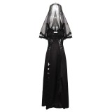 Beetlejuice Beetlejuice Astrid Deetz Black Wedding Dress Set Suit Cosplay Costume Halloween Carnival Outfit