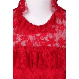 Beetlejuice Beetlejuice (2024) Lydia Deetz Lace Dress Suit Cosplay Costume Halloween Carnival Outfit