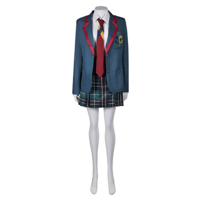 Beetlejuice Astrid Deetz School Uniform Party Cosplay Costume Halloween Carnival