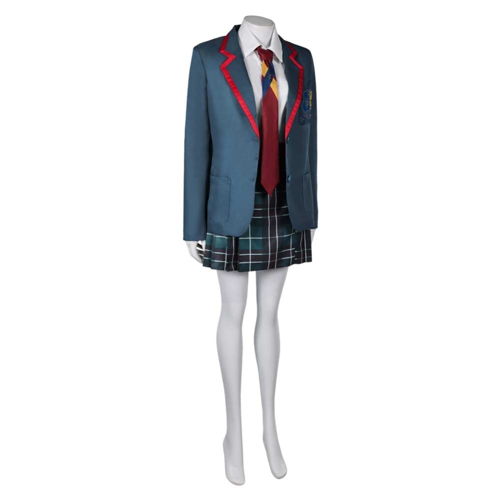 Beetlejuice Astrid Deetz School Uniform Party Cosplay Costume Halloween Carnival