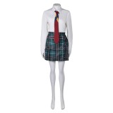 Beetlejuice Astrid Deetz School Uniform Party Cosplay Costume Halloween Carnival