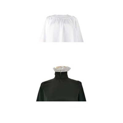 Beetlejuice 2024 Preacher White Robe Priest Uniform Suit Cosplay Costume Halloween Carnival Outfit
