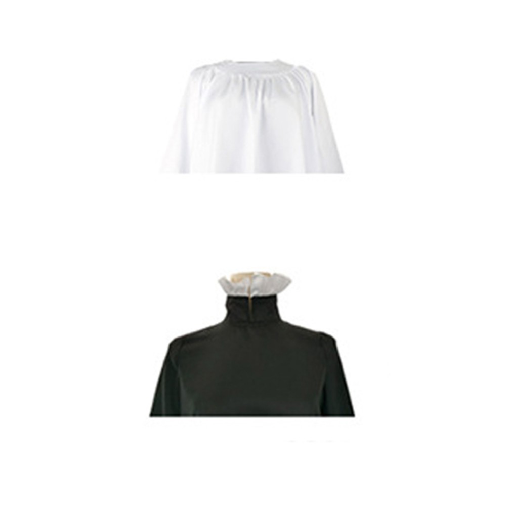 Beetlejuice 2024 Preacher White Robe Priest Uniform Suit Cosplay Costume Halloween Carnival Outfit