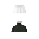 Beetlejuice 2024 Preacher White Robe Priest Uniform Suit Cosplay Costume Halloween Carnival Outfit