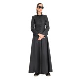 Beetlejuice 2024 Lydia Deetz Black Dress Suit Cosplay Costume Halloween Carnival Outfit