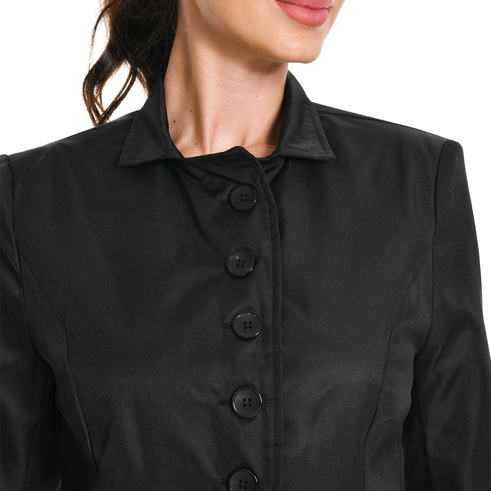 Beetlejuice 2024 Lydia Deetz Black Dress Suit Cosplay Costume Halloween Carnival Outfit