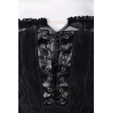 Beetlejuice 2024 Delores Black Organza Dress Suit Cosplay Costume Halloween Carnival Outfit