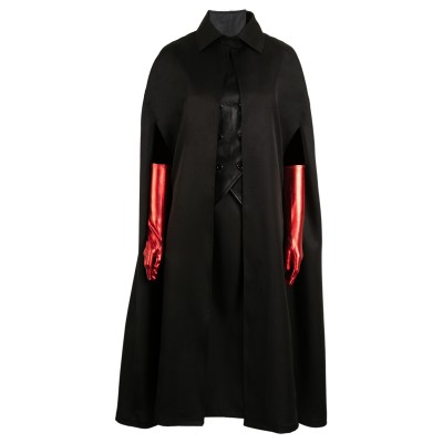Beetlejuice 2024 Delia Deetz Black Dress Suit Cosplay Costume Halloween Carnival Outfit