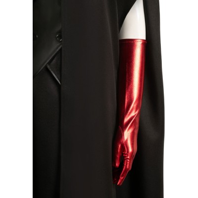 Beetlejuice 2024 Delia Deetz Black Dress Suit Cosplay Costume Halloween Carnival Outfit