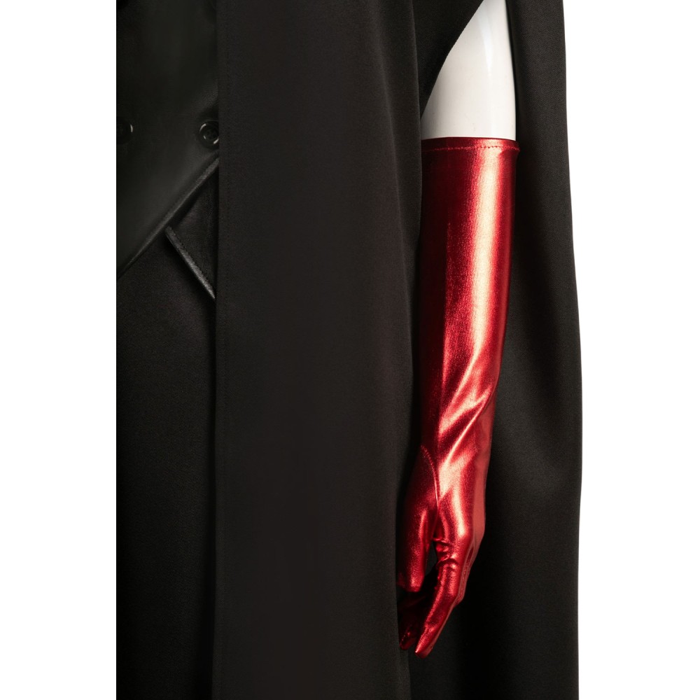 Beetlejuice 2024 Delia Deetz Black Dress Suit Cosplay Costume Halloween Carnival Outfit
