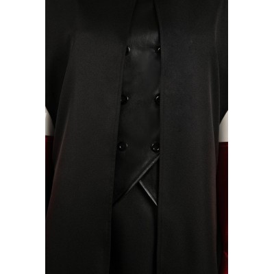 Beetlejuice 2024 Delia Deetz Black Dress Suit Cosplay Costume Halloween Carnival Outfit