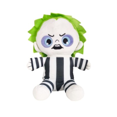 Beetlejuice 2024 Baby Beetlejuice Zombie Plush Toys Cartoon Soft Stuffed Dolls Accessories Cosplay Costume Halloween Carnival