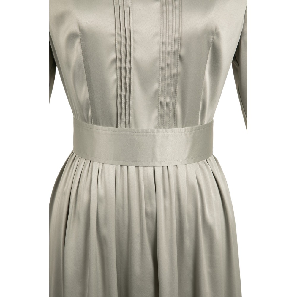 Beetlejuice 2024 Astrid Women Silver Dress Suit Cosplay Costume Halloween Carnival Outfit