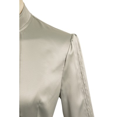 Beetlejuice 2024 Astrid Women Silver Dress Suit Cosplay Costume Halloween Carnival Outfit