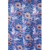 Beetlejuice 2024 Astrid Deetz Floral Printed Blue Dress Suit Cosplay Costume Halloween Carnival Outfit