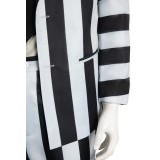 Beetlejuice 2024 ArchMage Beetlejuice Striped Set Suit Cosplay Costume Halloween Carnival Outfit