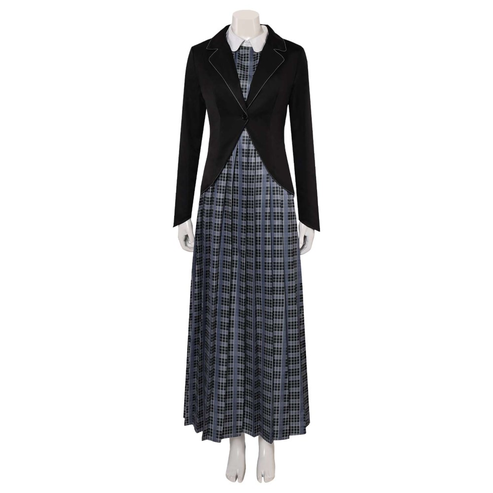 Beetlejuice 2 Lydia Deetz Suit Cosplay Costume Halloween Carnival Outfit