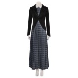 Beetlejuice 2 Lydia Deetz Suit Cosplay Costume Halloween Carnival Outfit