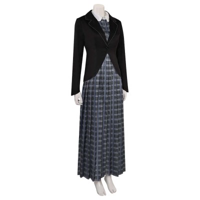 Beetlejuice 2 Lydia Deetz Suit Cosplay Costume Halloween Carnival Outfit