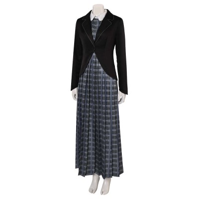 Beetlejuice 2 Lydia Deetz Suit Cosplay Costume Halloween Carnival Outfit