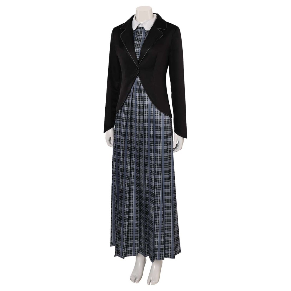 Beetlejuice 2 Lydia Deetz Suit Cosplay Costume Halloween Carnival Outfit