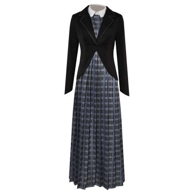 Beetlejuice 2 Lydia Deetz Suit Cosplay Costume Halloween Carnival Outfit