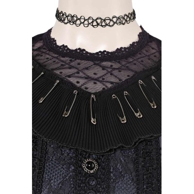 Beetlejuice 2 Lydia Deetz Musical Lace Dress Suit Cosplay Costume Halloween Carnival Outfit