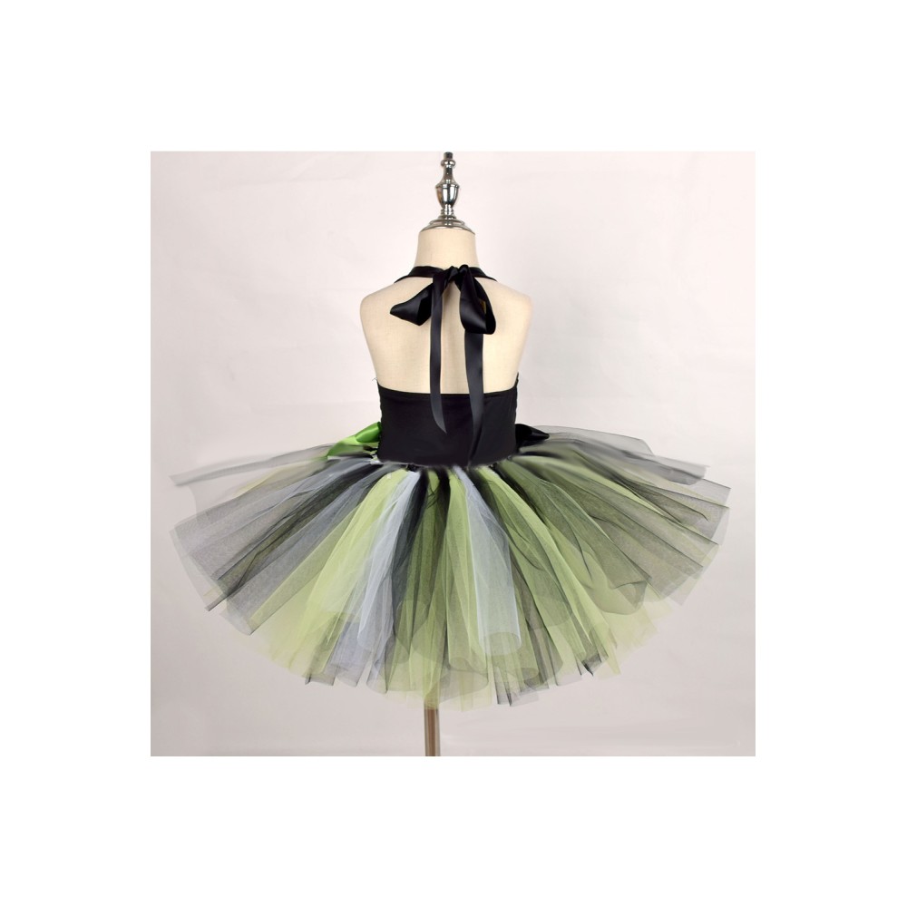 Beetlejuice 2 Beetlejuice Kids Girls Tutu Dress Suit Cosplay Costume Halloween Carnival Outfit