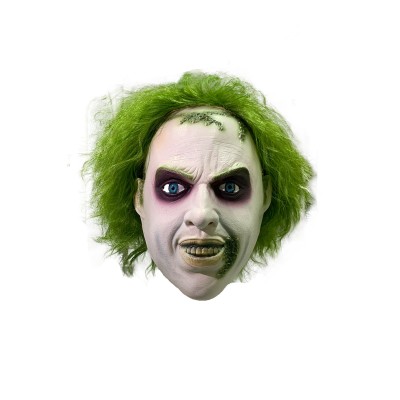 Beetlejuice 2 (2024) Wig Latex Masks Set Helmet Masquerade Party Props Cosplay Costume Halloween Carnival