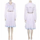 BEASTARS Final Season (2024) Haru Women White Dress Cosplay Costume Halloween Carnival Outfit