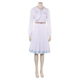 BEASTARS Final Season (2024) Haru Women White Dress Cosplay Costume Halloween Carnival Outfit
