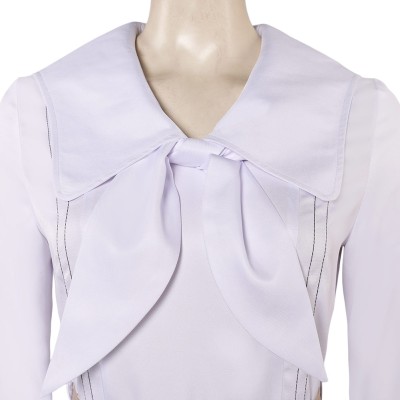 BEASTARS Final Season (2024) Haru Women White Dress Cosplay Costume Halloween Carnival Outfit