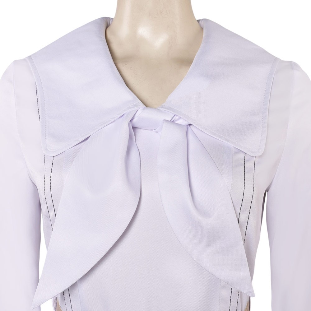 BEASTARS Final Season (2024) Haru Women White Dress Cosplay Costume Halloween Carnival Outfit
