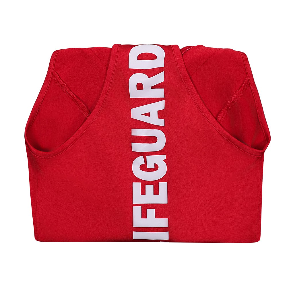 Baywatch Victoria Leeds Women Red Swimsuit Cosplay Costume Halloween Carnival Outfit