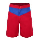 Baywatch(2017) Mitch Buchannon Red Shorts Cosplay Costume Halloween Carnival Outfit