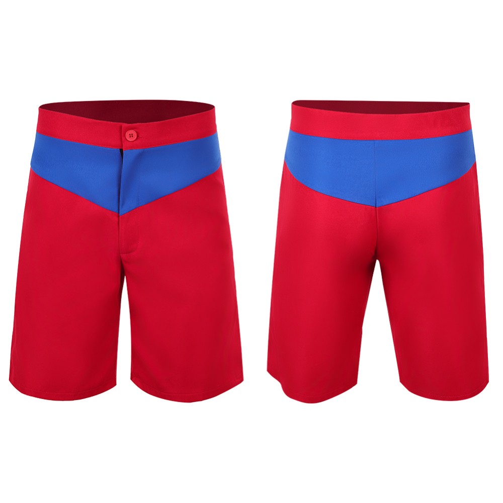 Baywatch(2017) Mitch Buchannon Red Shorts Cosplay Costume Halloween Carnival Outfit