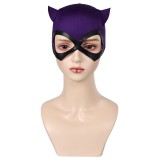 Batman: Caped Crusader(2024) Catwoman Selina Kyle Hood Mask Accessories Cosplay Costume Halloween Carnival